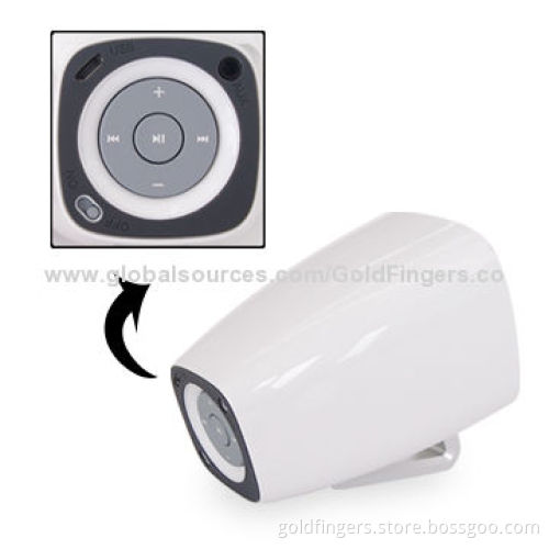 Portable Speaker, 1 x 3W, Aux-in, Built-in 600mAh Rechargeable Battery, 5-hour Play TimeNew